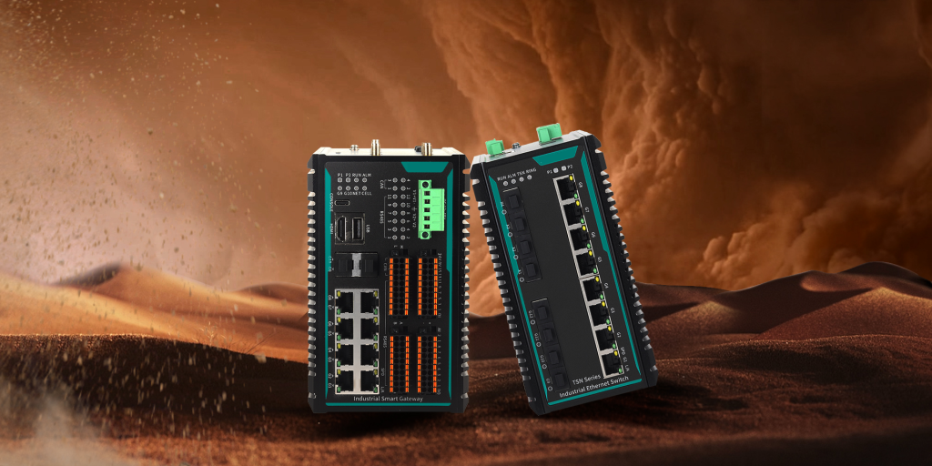 Industrieschalter gegen Sandsturm