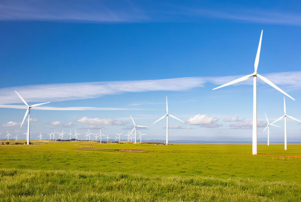 Système SCADA et de communication d'un parc éolien