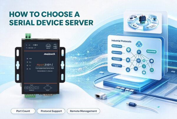 Industrial RS485 Serial Device Server Selection